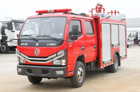 國六東風(fēng)多利卡2噸水罐消防車圖片 國六東風(fēng)多利卡2噸水罐消防車圖片