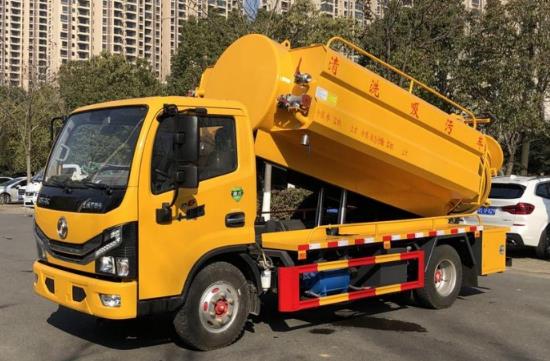 國六東風(fēng)多利卡6方清洗吸污車 國六東風(fēng)多利卡6方清洗吸污車