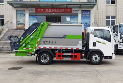 王力壓縮垃圾車廠家_5.8方重汽豪沃藍(lán)牌壓縮垃圾車價(jià)格 王力壓縮垃圾車廠家_5.8方重汽豪沃藍(lán)牌壓縮垃圾車價(jià)格